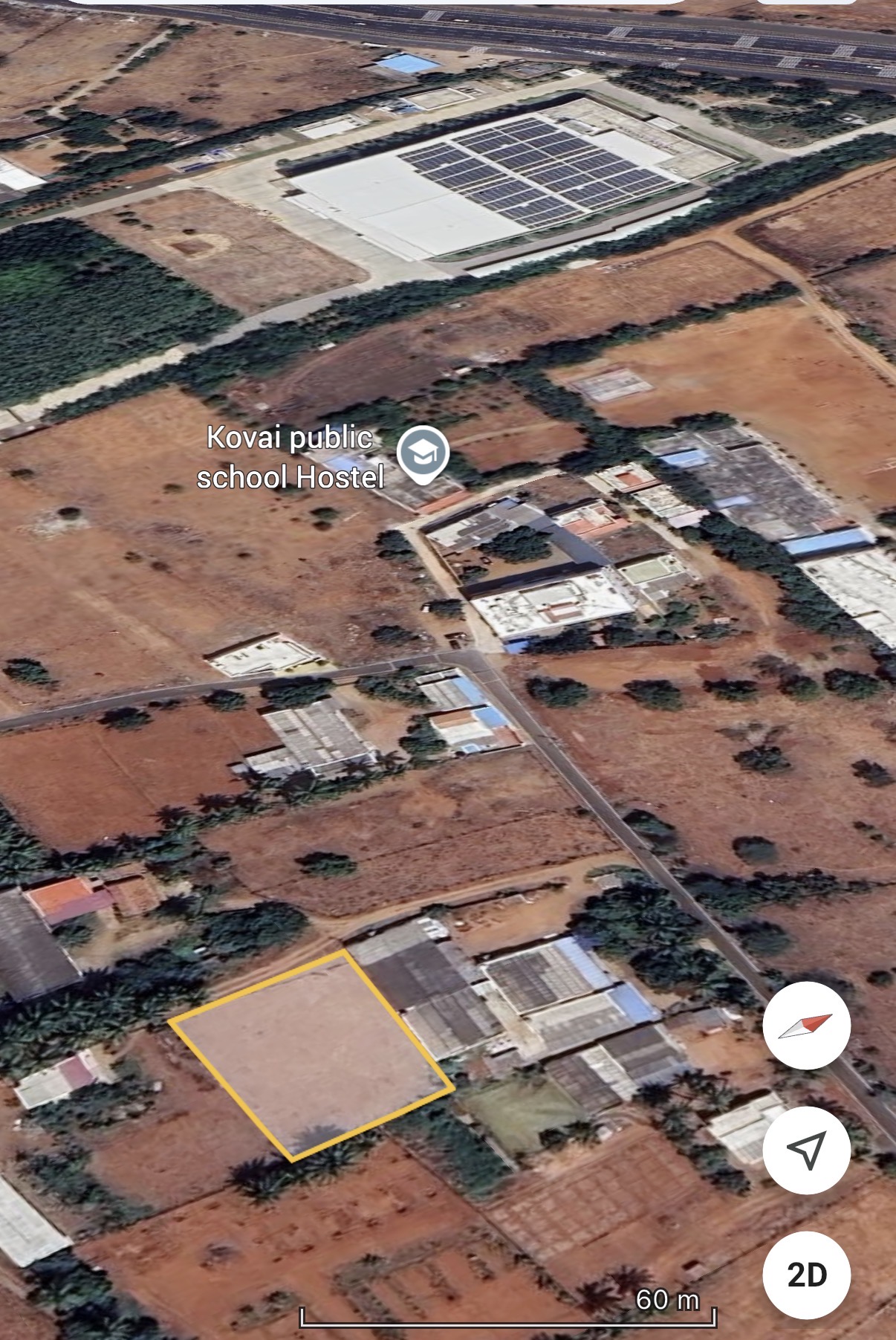 30 cent near Karumathampatti bye pass