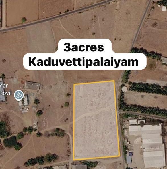 3 Acres prime area land